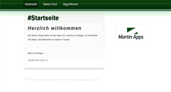 Desktop Screenshot of martin-apps.ch