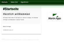 Tablet Screenshot of martin-apps.ch